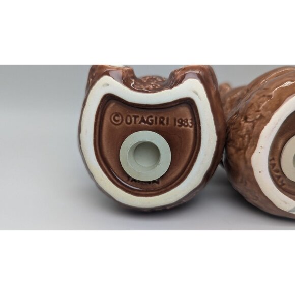 Otagiri Bears Salt and Pepper Shakers and Big Bear Sugar or Jam Jar Container - Picture 8 of 16